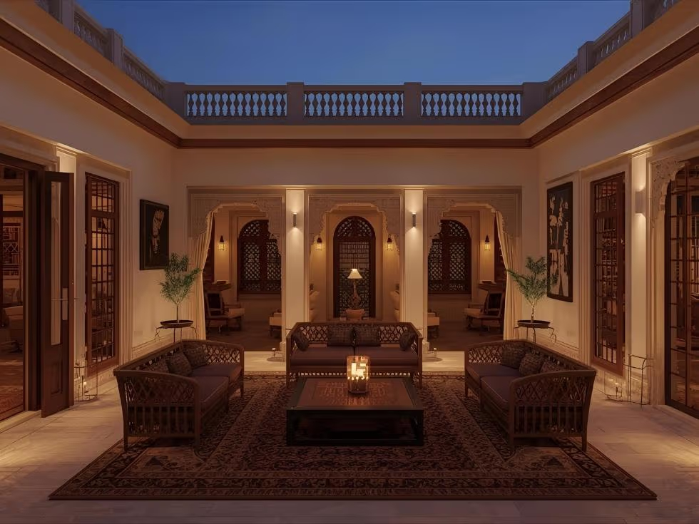 Ancestral homes, carefully renewed.